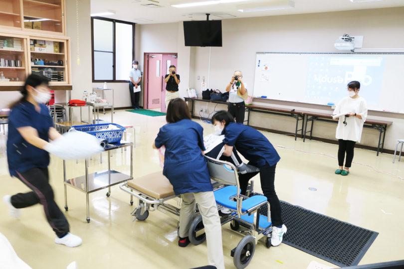 （介護施設職員対象）シミュレーショントレーニング in 新見　開催